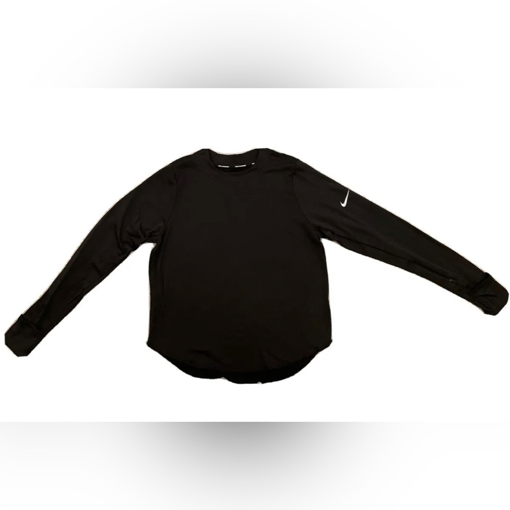 Nike Women’s Therma Sphere Element Long Sleeve Running Top, Black, Large, NWT